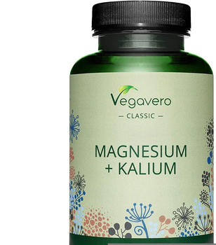 Vegavero Magnesium + Kalium Kapseln (180 Stk.)