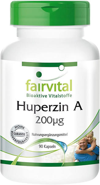 Fairvital Huperzin A 200µg Kapseln (90 Stk.)