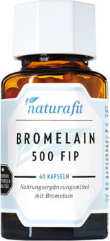 Naturafit Bromelain 500 FIP Kapseln (60 Stk.)