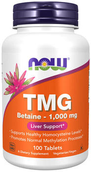 Now Foods TMG Betaine 1000mg Tabletten (100 Stk.)
