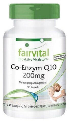 Fairvital Co-Enzym Q10 200mg Kapseln (90 Stk.)