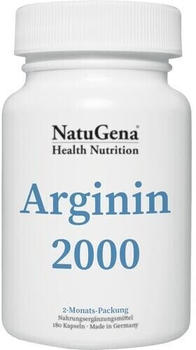 NatuGena Arginin 2000 Kapseln (180 Stk.)