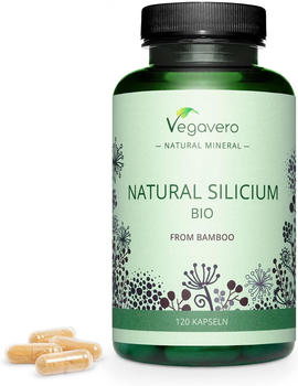 Vegavero Natural Silicium Bio Kapseln (120 Stk.)