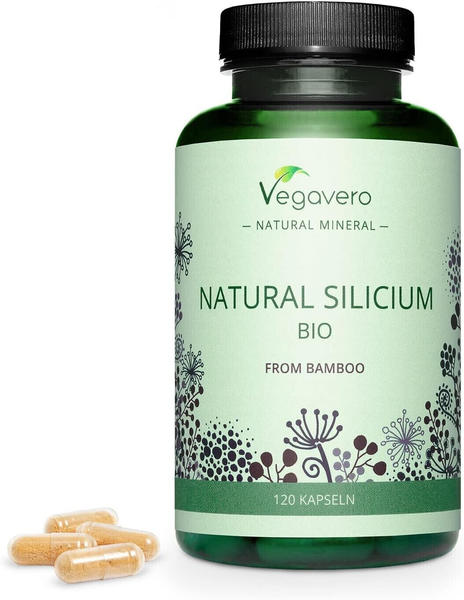 Vegavero Natural Silicium Bio Kapseln (120 Stk.)