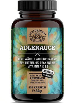 Scheunengut Adlerauge Lutein Zeaxanthin Vitamin A & B2 Kapseln (120 Stk.)