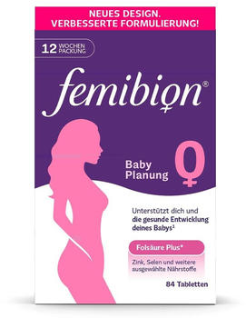 Wick Femibion 0 Babyplanung Tabletten (84 Stk.)