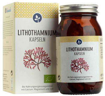 Aleavedis Naturprodukte Lithothamnium Rotalge 1200 mg Bio Kapseln (80 Stk.)