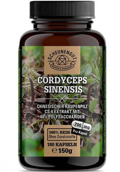 Scheunengut Cordyceps Sinensis 1400mg Kapseln (180 Stk.)