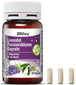 Ascopharm Sovita Lavendel Passionsblume Kapseln (90 Stk.)