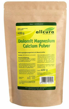 Allcura Dolomit Magnesium Calcium Pulver (400g)