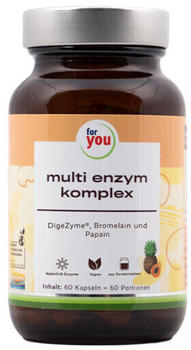 for you eHealth Multi Enzym Komplex Kapseln (60 Stk.)