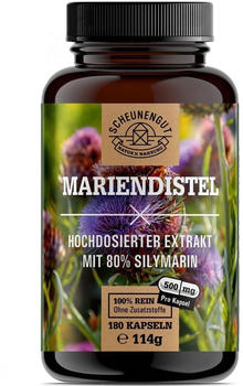 Scheunengut Mariendistel Kapseln (180 Stk.)