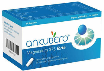 Ankubero Magnesium 375 forte Kapseln (60 Stk.)