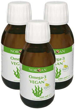 Norsan Omega-3 vegan flüssig (3 x 100ml)