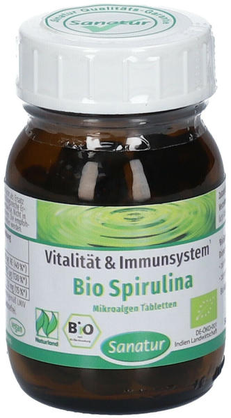 Sanatur BioSpirulina Mikroalgen Naturland Tabletten (100 Stk.)