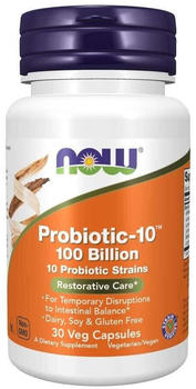 Now Foods Probiotic-10 Kapseln (30 Stk.)