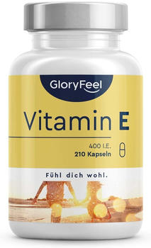 GloryFeel Vitamin E 400 I.E. Kapseln (210 Stk.)