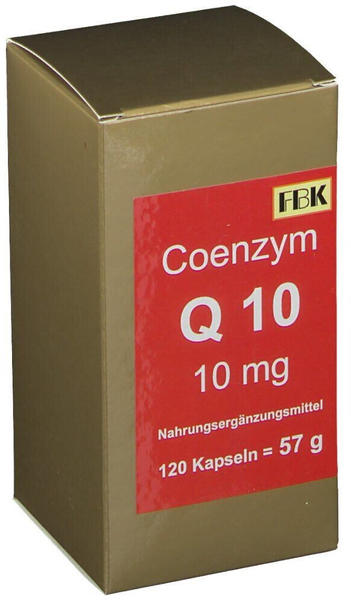 FBK-Pharma Coenzym Q10 10mg Kapseln (120 Stk.)