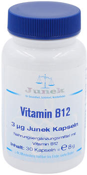 Bios Naturprodukte Vitamin B12 3 µg Junek Kapseln (30 Stk.)