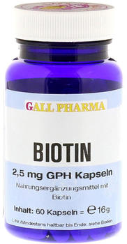 Hecht Pharma Biotin 2,5mg GPH Kapseln (60 Stk.)