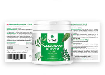 Vita1 D-Mannose Pulver (100g)