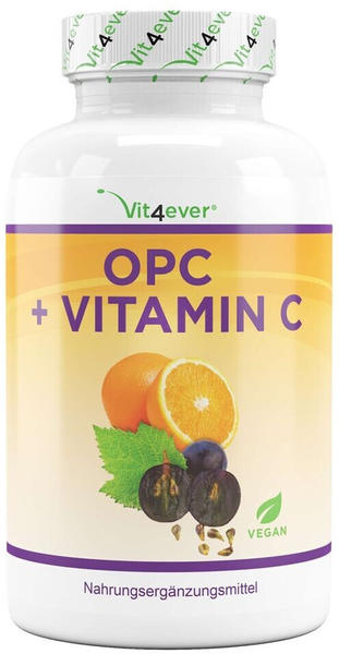 Vit4ever OPC + VItamin C Kapseln (180 Stk.)