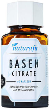 Naturafit Basencitrate Kapseln (60 Stk.)