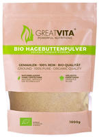GreatVita Bio Hagebuttenpulver 1000 g