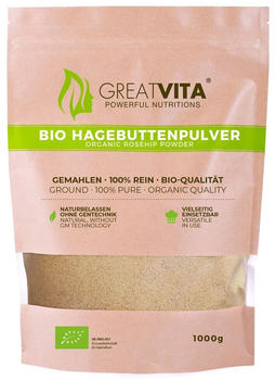 GreatVita Bio Hagebuttenpulver (1000 g)