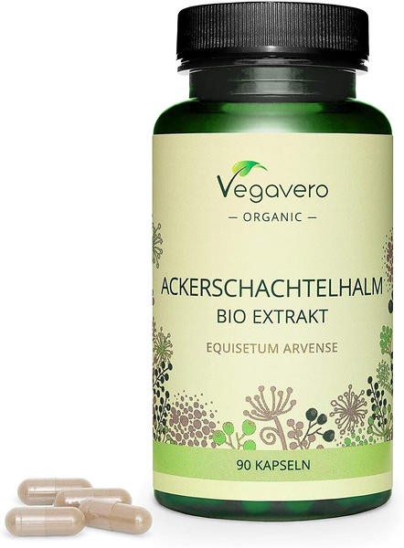 Vegavero Ackerschachtelhalm Bio Extrakt Kapseln (90 Stk.)