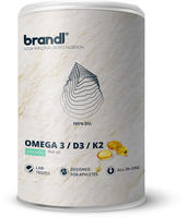 Brandl O3D3K2-K-120, Brandl Omega3 D3 K2 (Omega 3 Fetts&auml;uren und Vitamin D3 in