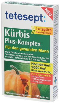 Tetesept Kürbis Plus-Komplex Tabletten (30 Stk.)