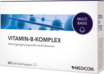 Medicom Vitamin-B-Komplex Weichkapseln (60 Stk.)