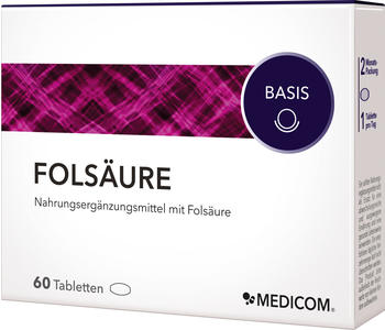 Medicom Folsäure Tabletten (60 Stk.)