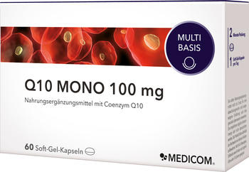 Medicom Q10 Mono 100 mg Weichkapseln (60 Stk.)