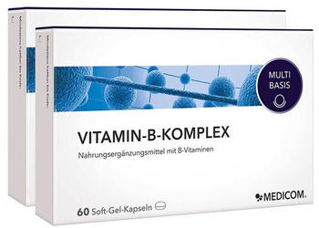 Medicom Vitamin-B-Komplex Weichkapseln (2 x 60 Stk.)