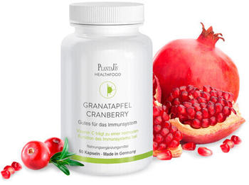 PlantaVis Granatapfel Cranberry Kapseln (60 Stk.)