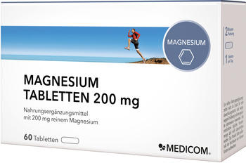 Medicom Magnesium Tabletten 200 mg (60 Stk.)