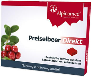 Gebro Pharma Alpinamed Preiselbeer Direkt Würfel (30 Stk.)