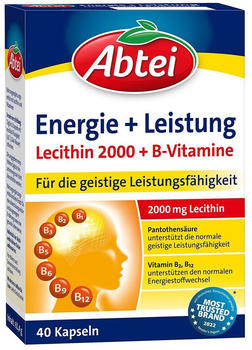 Abtei Energie + Leistung Kapseln (40 Stk.)