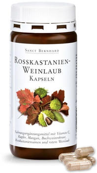 Kr&auml;uterhaus Sanct Bernhard Rosskastanien-Weinlaub Kapseln (120 Stk.)