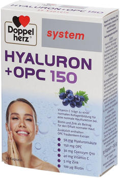 Doppelherz System Hyaluron + OPC 150 Kapseln (30 Stk.)