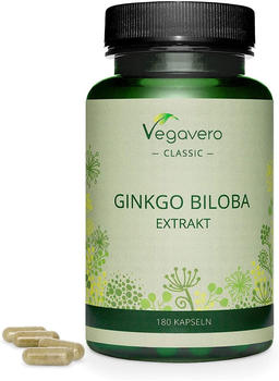 Vegavero Gikgo Biloba Extrakt Kapseln (180 Stk.)
