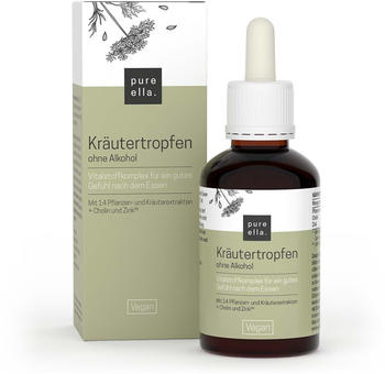 Botanicy Pure Ella Kräutertropfen ohne Alkohol (50ml)