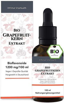 EXVital Bio Grapefruitkernextrakt Tropfen (100ml)