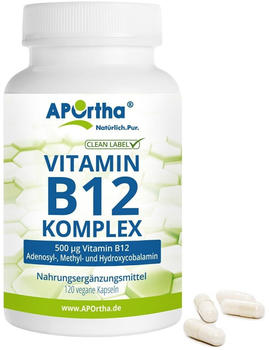 Aportha Vitamin-B12-Komplex Kapseln (120 Stk.)