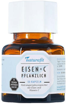 Naturafit Eisen plus C pflanzlich Kapseln (30 Stk.)