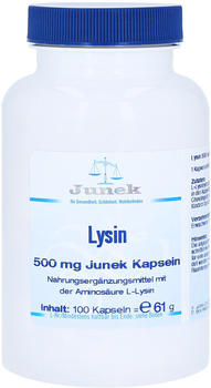 Bios Naturprodukte Lysin 500mg Kapseln (100 Stk.)