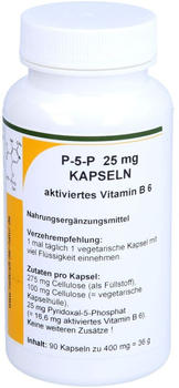 Reinhildis Apotheke P-5-P 25mg aktiviertes Vitamin B6 Kapseln (90 Stk.)