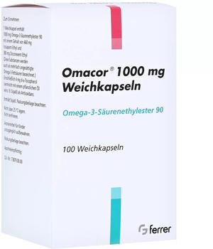1 0 1 Carefarm Omacor 1.000mg Weichkapseln (100Stk.)